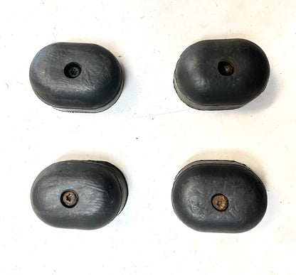 Almohadillas de tope para portón trasero de Jeep Wrangler YJ, tornillos de parachoques de goma 87-95 