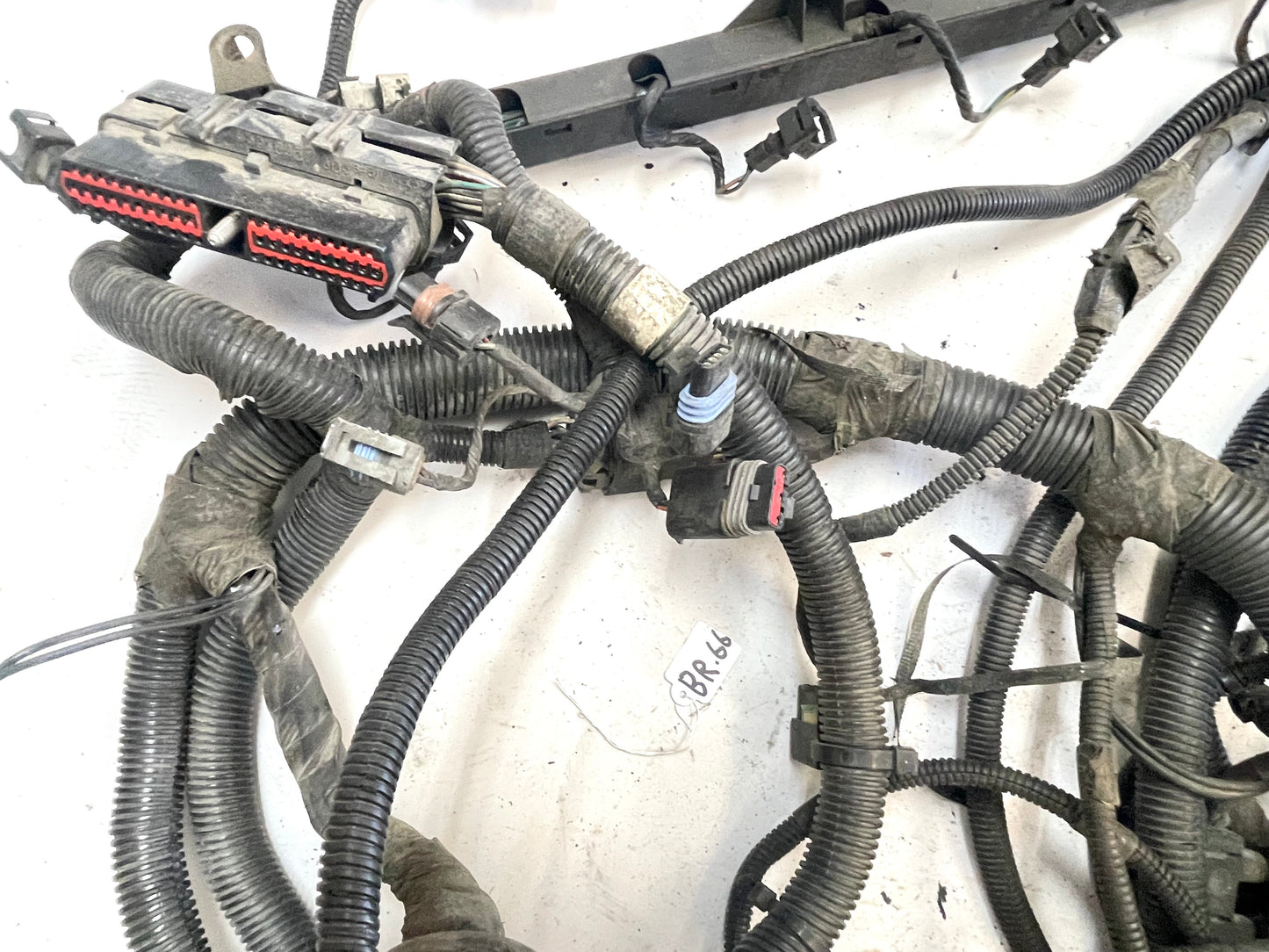 Jeep Wrangler YJ 4.0 Six Cylinder Engine Wiring Harness with ABS Manual 10 pin