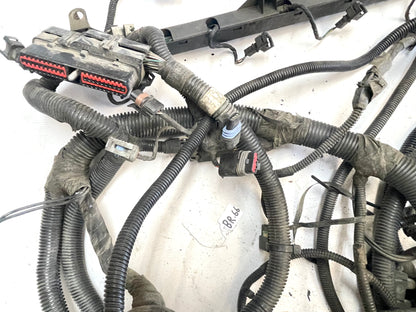 Jeep Wrangler YJ 4.0 Six Cylinder Engine Wiring Harness with ABS Manual 10 pin