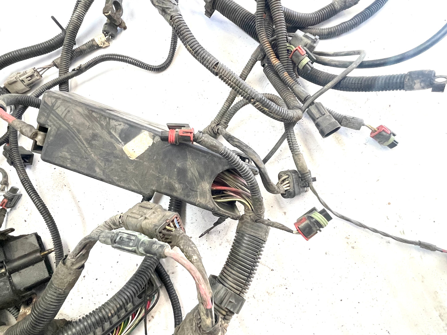 Jeep Wrangler YJ 4.0 Six Cylinder Engine Wiring Harness with ABS Manual 10 pin