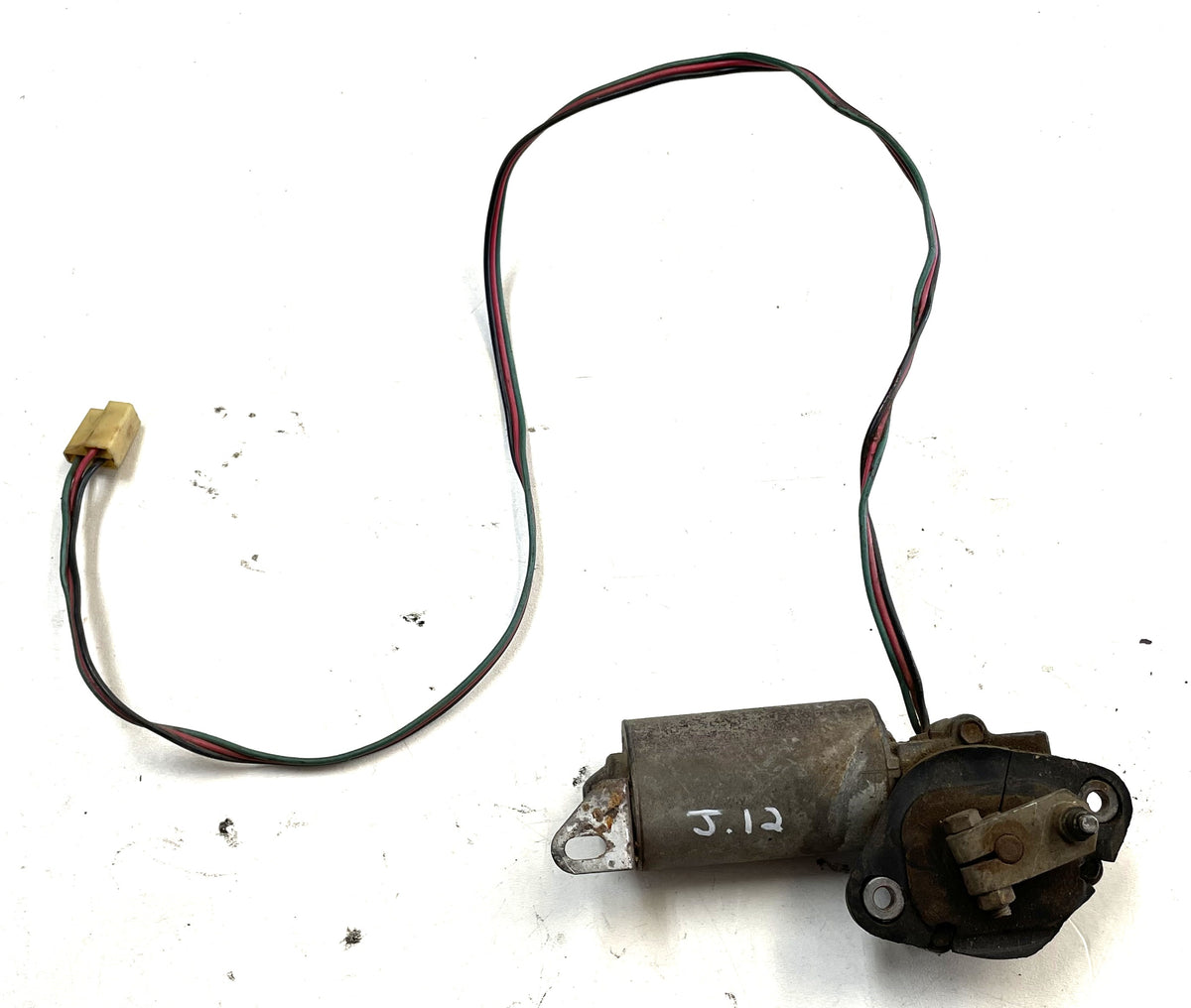Motor de limpiaparabrisas Jeep CJ compatible con CJ5 CJ7 CJ8 76-82. 3 cables. Probado. ¡Funciona! 