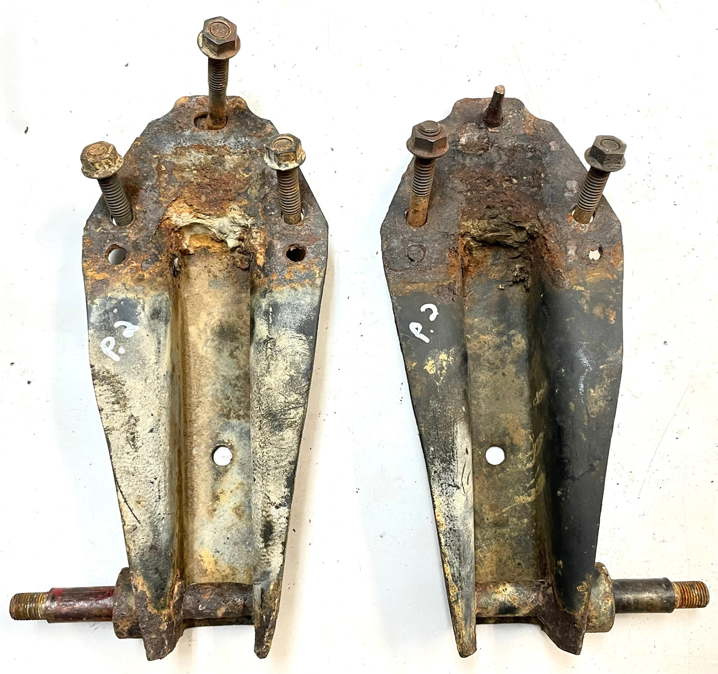 Jeep CJ7 CJ8 Front Shock Mount tower Pair tall factory mounts FREE SHIP 82-86!