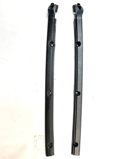 Marco de parabrisas, pilar, moldura de plástico, junta de puerta, capota blanda, Jeep TJ Wrangler 97-02 
