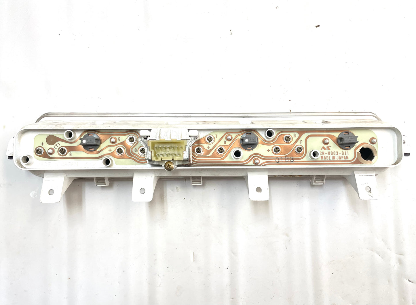 Jeep YJ center gauge cluster WRANGLER 92-95 fuel temp oil pressure volt