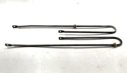 Varillas de conexión de puerta para Jeep CJ YJ, manija exterior, CJ7 81-91, delantero Wrangler, ¡Envío gratis!