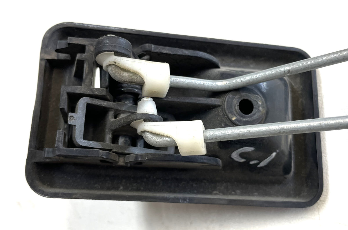 Barras de la MEDIA puerta del pasajero del Jeep YJ, manija interior y pestillo de la cerradura Wrangler