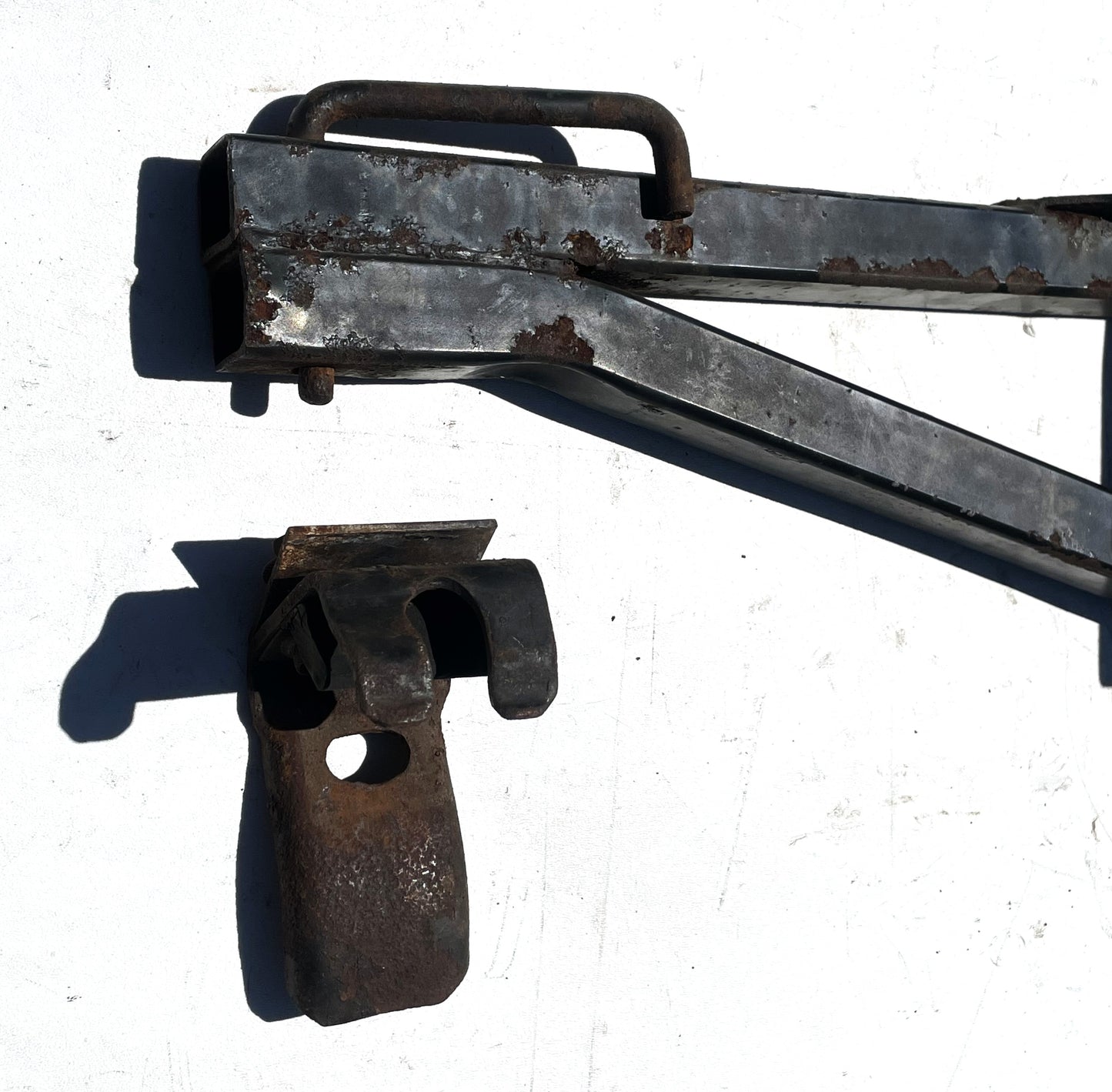 Jeep CJ Spare Tire Rack Carrier CJ7 CJ8 Factory Swing Away w/ Brackets FREE SHIP