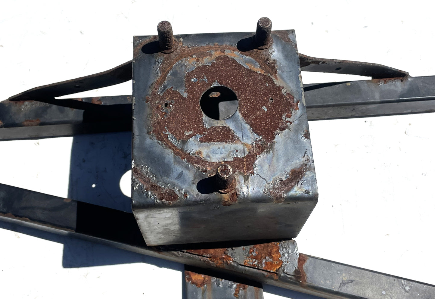 Jeep CJ Spare Tire Rack Carrier CJ7 CJ8 Factory Swing Away w/ Brackets FREE SHIP