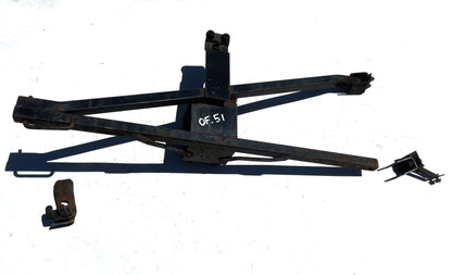 Jeep CJ Spare Tire Rack Carrier CJ7 CJ8 Factory Swing Away w/ Brackets FREE SHIP