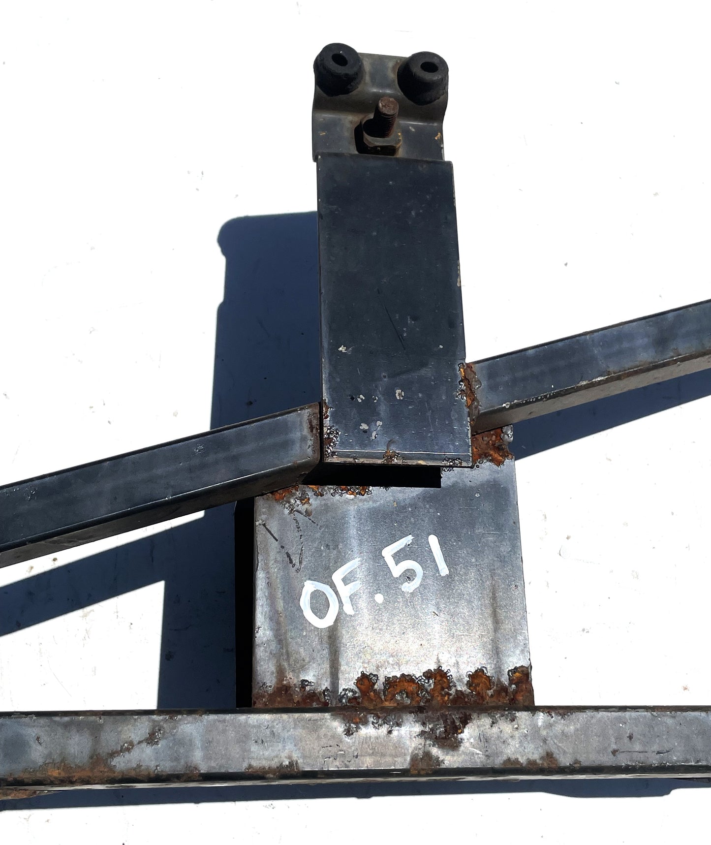 Jeep CJ Spare Tire Rack Carrier CJ7 CJ8 Factory Swing Away w/ Brackets FREE SHIP