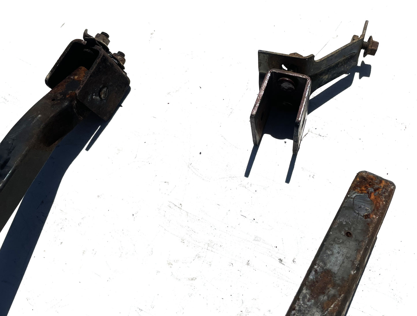 Jeep CJ Spare Tire Rack Carrier CJ7 CJ8 Factory Swing Away w/ Brackets FREE SHIP