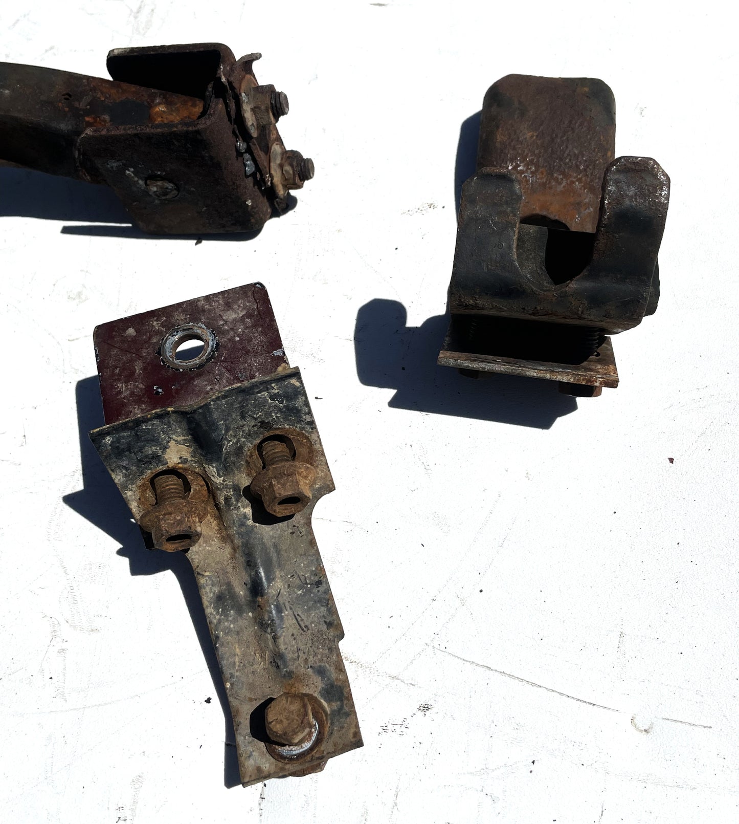 Jeep CJ Spare Tire Rack Carrier CJ7 CJ8 Factory Swing Away w/ Brackets FREE SHIP