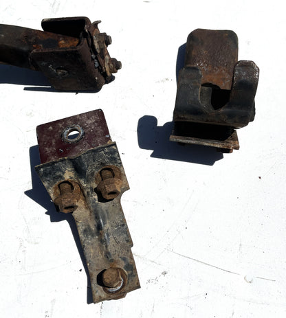 Jeep CJ Spare Tire Rack Carrier CJ7 CJ8 Factory Swing Away w/ Brackets FREE SHIP