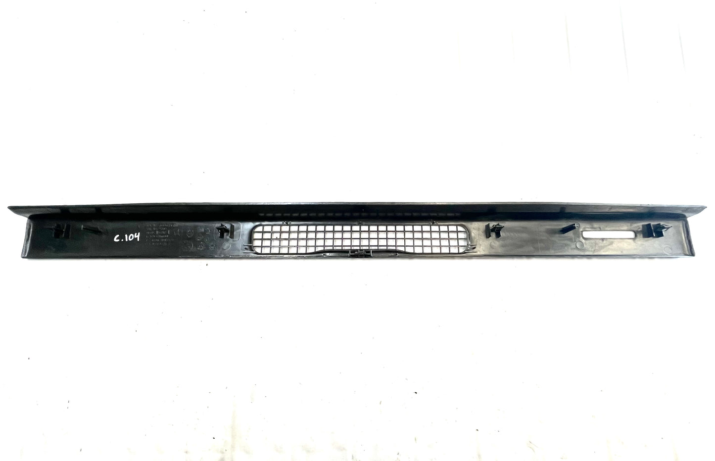 Jeep TJ Wrangler Dash Trim Top Cover Defrost Vent Agate Dark Grey Bezel FACTORY!