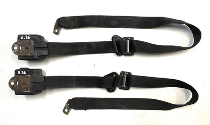 Jeep YJ Front Seat Belts Retractor fit 87-91 Wrangler driver n passenger belt CJ