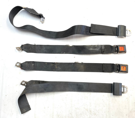 Cinturones de regazo para asientos traseros Jeep YJ CJ CJ5 CJ7 CJ8 Wrangler ENVÍO GRATIS 