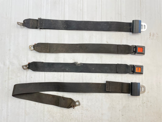 Jeep YJ CJ Rear seat lap belts back seat belt CJ5 CJ7 CJ8 Wrangler FREE SHIPPING