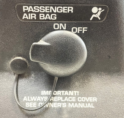 Jeep TJ Wrangler Passenger Seat Disarm Switch 56047001AA fits 01 - 02