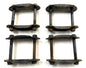 Grilletes Jeep YJ con pernos 87-95 Wrangler Ballestas delanteras y traseras ¡ENVÍO GRATIS! 