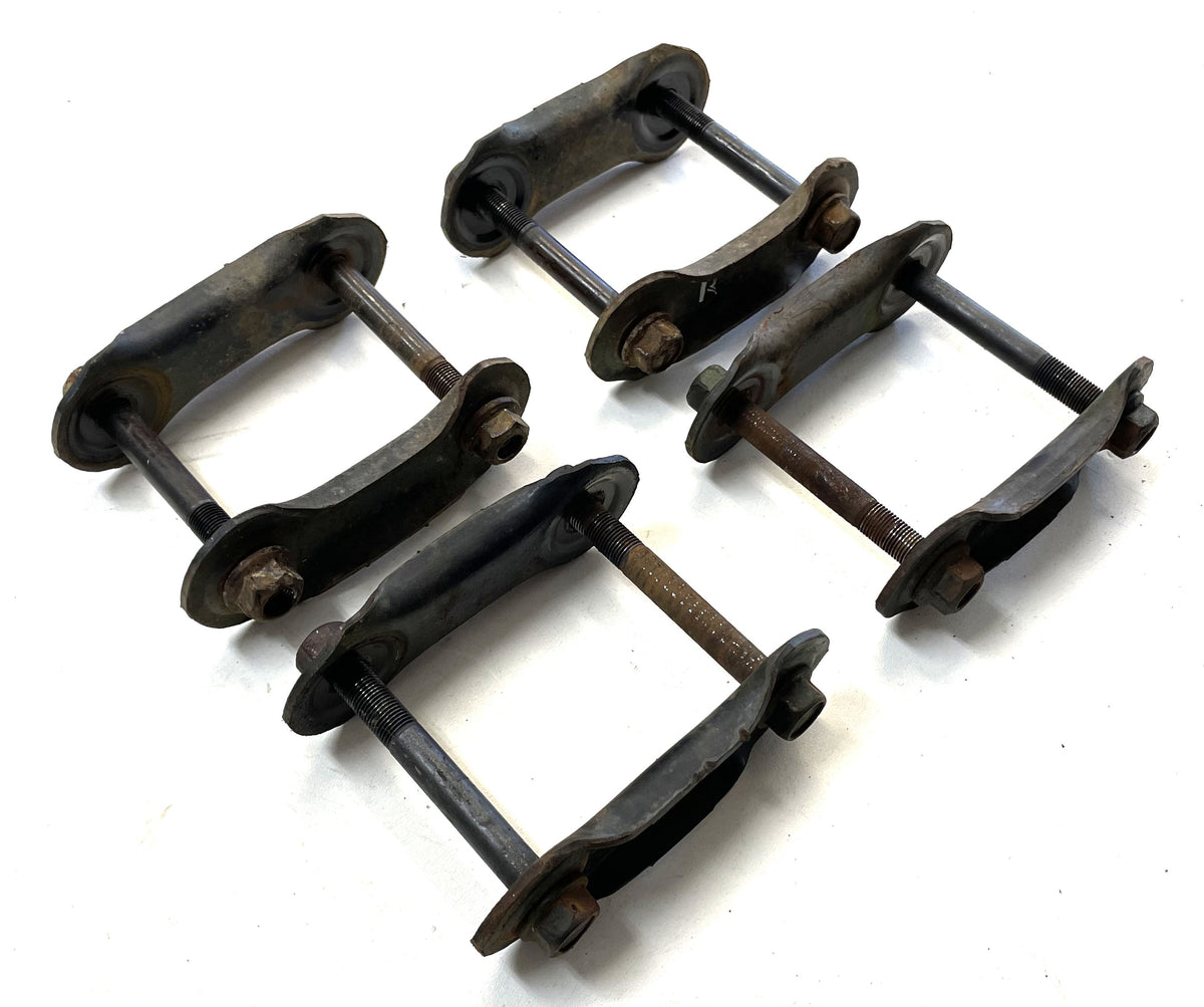 Grilletes Jeep YJ con pernos 87-95 Wrangler Ballestas delanteras y traseras ¡ENVÍO GRATIS! 