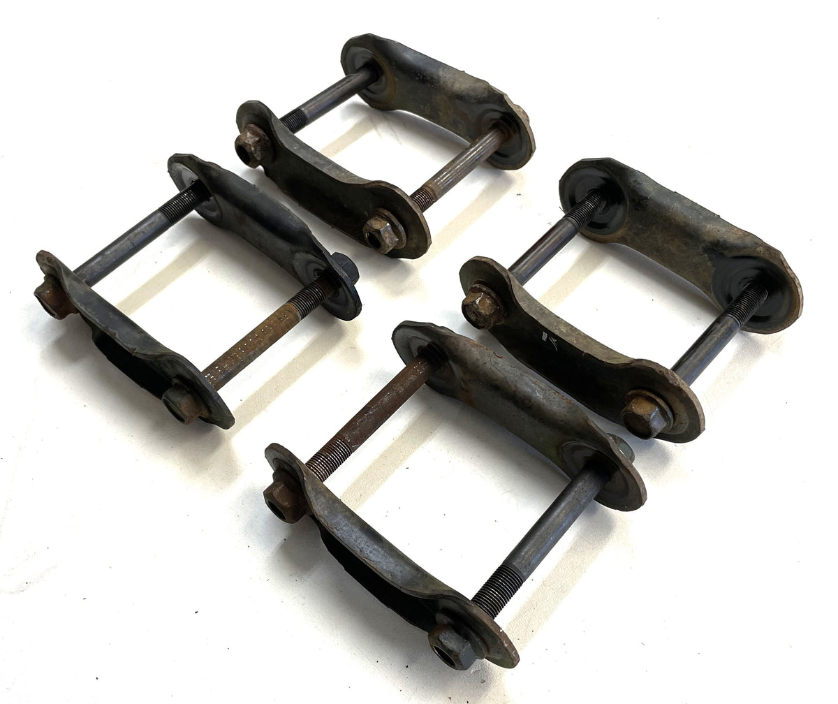 Grilletes Jeep YJ con pernos 87-95 Wrangler Ballestas delanteras y traseras ¡ENVÍO GRATIS! 