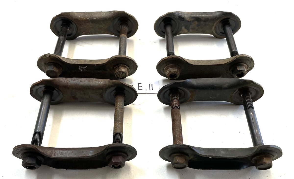 Grilletes Jeep YJ con pernos 87-95 Wrangler Ballestas delanteras y traseras ¡ENVÍO GRATIS! 