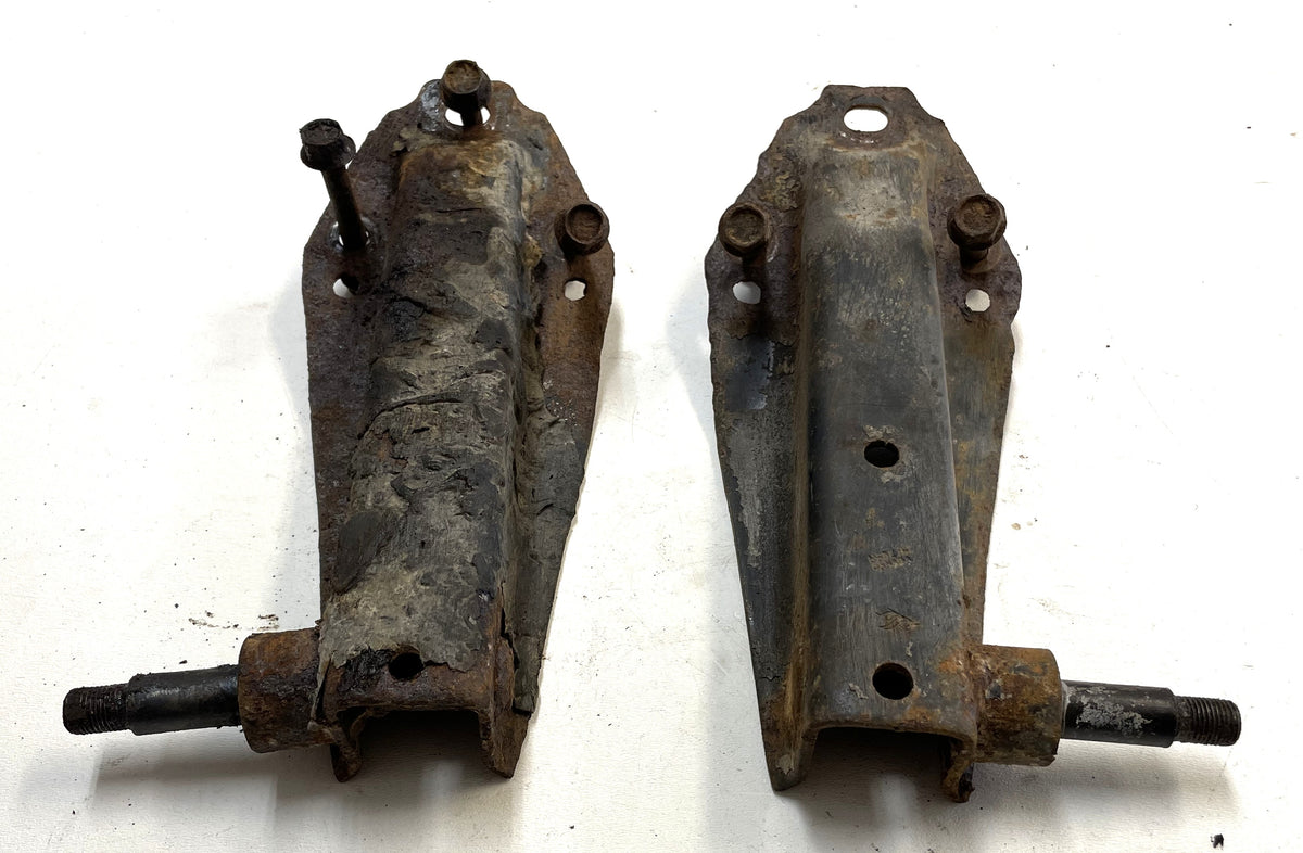 Jeep CJ7 CJ8 Front Shock Mount tower Pair tall factory mounts FREE SHIP 82-86