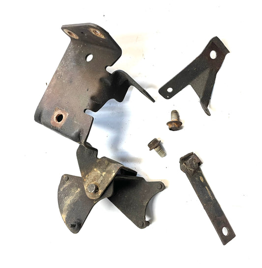 Varillaje del acelerador de seis cilindros para Jeep CJ, carburador de dos cuerpos, CJ5, CJ7, 258, 4.2, colector 