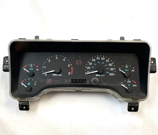 97-00 Jeep TJ Wrangler Dash speedometer cluster gauges 56009170AC gauge 246k