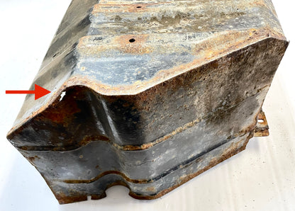 Jeep CJ 20 gallon gas tank skid plate for poly tank CJ5 CJ7 CJ8 READ AD!