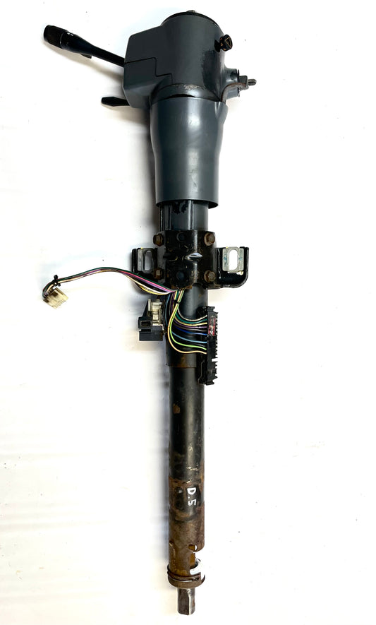 Jeep YJ Tilt Steering Column grey trim 87-95 Wrangler manual BOLT IN READY!