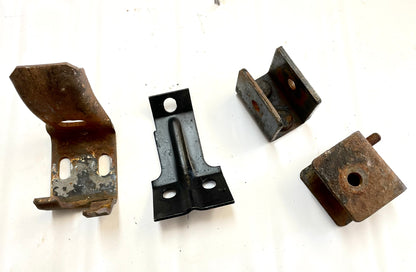 Jeep CJ spare tire rack carrier CJ7 CJ8 Factory swing away w/ brackets FREE SHIP