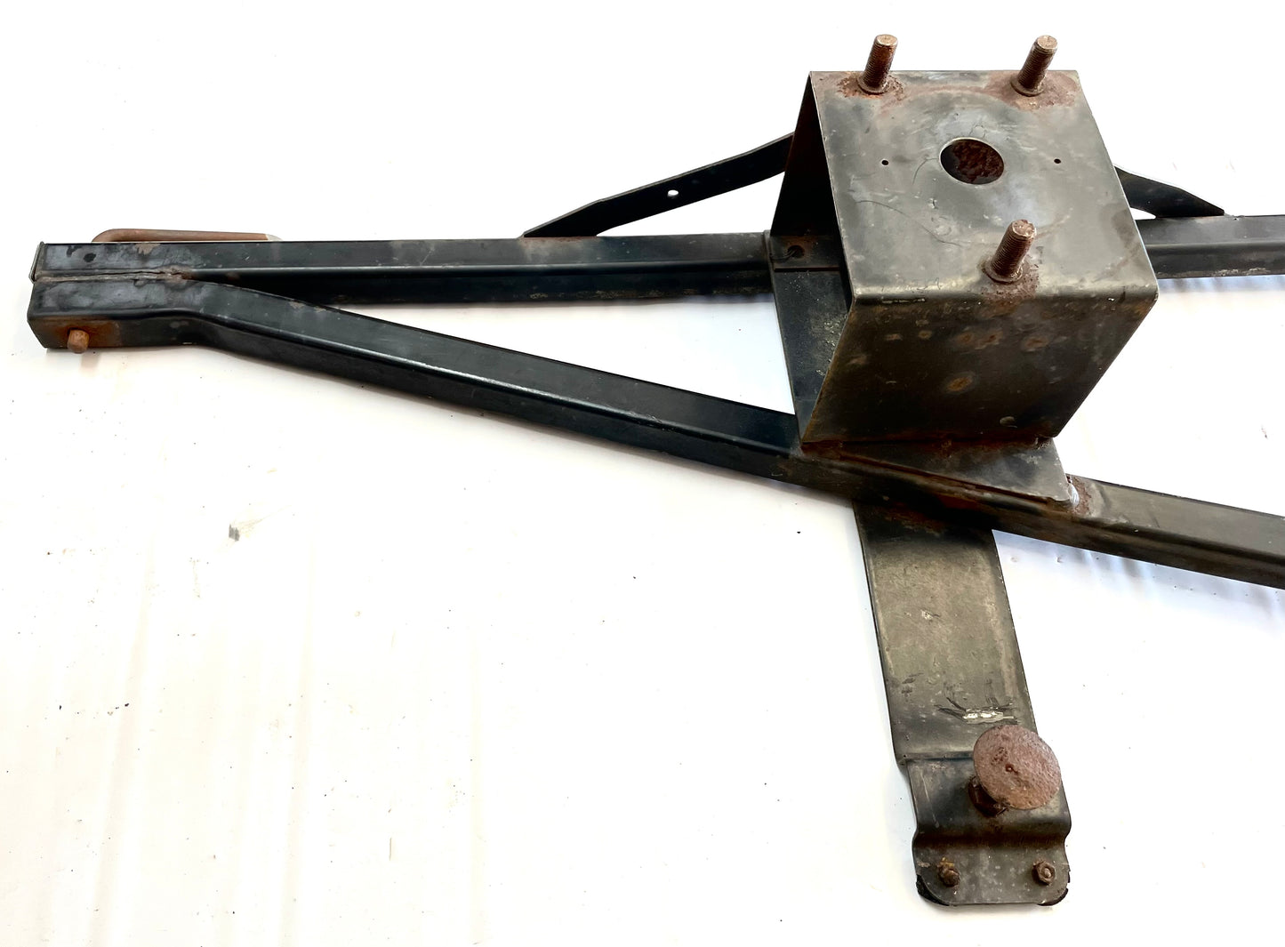 Jeep CJ spare tire rack carrier CJ7 CJ8 Factory swing away w/ brackets FREE SHIP