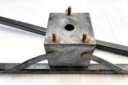 Jeep CJ spare tire rack carrier CJ7 CJ8 Factory swing away w/ brackets FREE SHIP