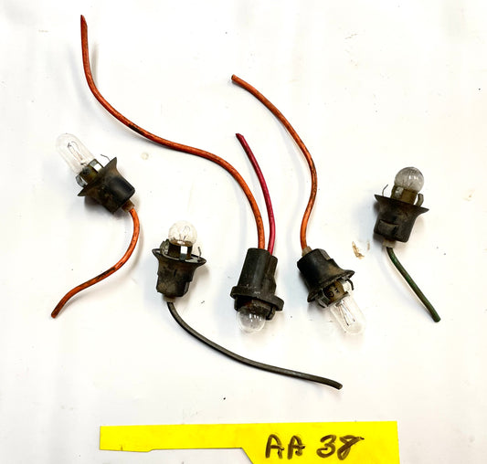 Jeep CJ speedometer bulb sockets CJ5 CJ7 CJ8 AMC wiring holder dash lights