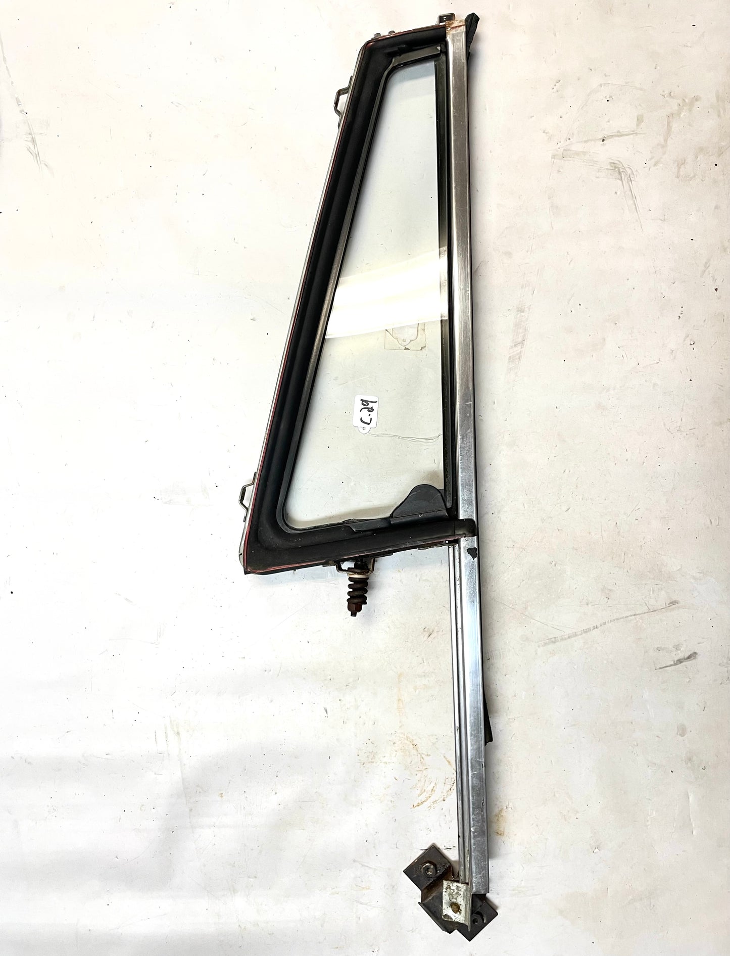 Ventana de ventilación Jeep CJ7 YJ Ala Puerta del conductor izquierda Wrangler Cromado 82-95 ¡LEE EL ANUNCIO! 