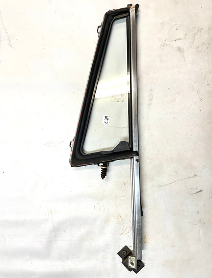 Ventana de ventilación Jeep CJ7 YJ Ala Puerta del conductor izquierda Wrangler Cromado 82-95 ¡LEE EL ANUNCIO! 