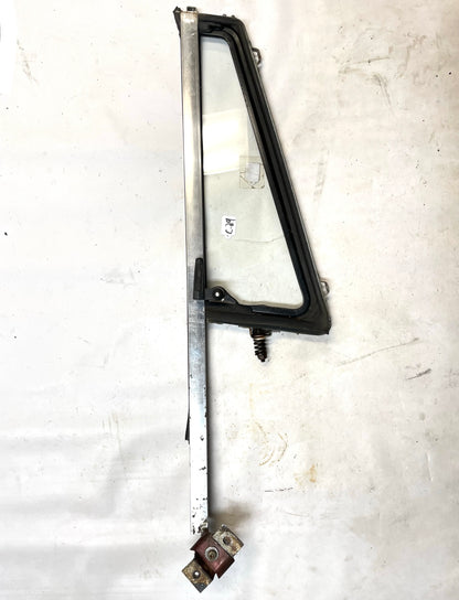 Ventana de ventilación Jeep CJ7 YJ Ala Puerta del conductor izquierda Wrangler Cromado 82-95 ¡LEE EL ANUNCIO! 