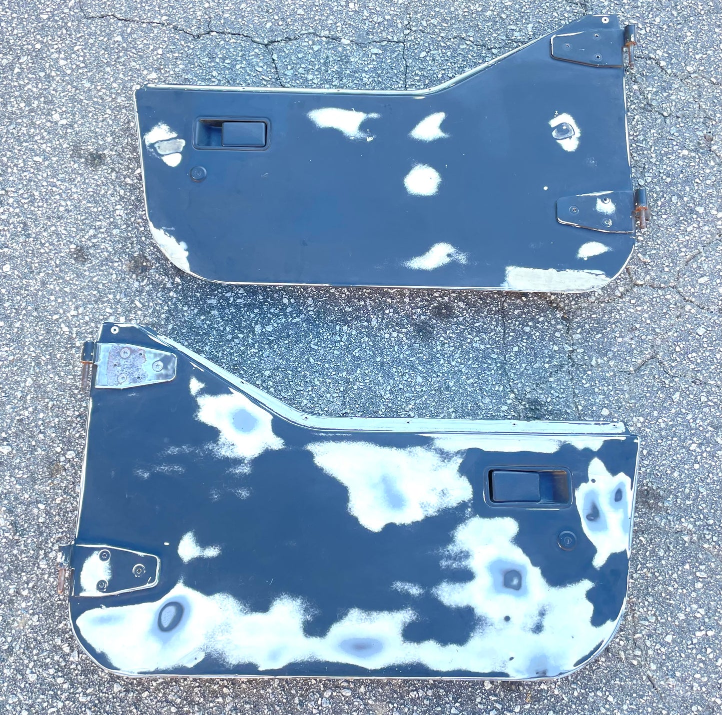 Jeep Half Doors YJ CJ7 Wrangler Factory  steel 1/2 door FREE SHIPPING