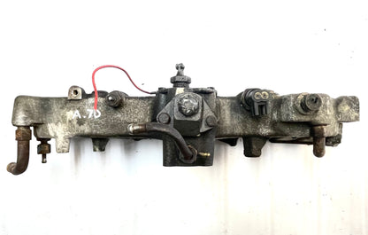 Jeep 4.2 intake manifold YJ CJ5 CJ7 CJ8 2 barrel aluminum AMC 258 EF3237858 carb