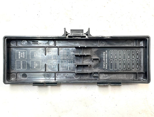 Jeep TJ fuse box cover lid engine compartment 56009713AC Wrangler FREE SHIPPING!