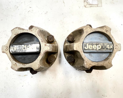 Bujes de bloqueo de 6 pernos para Jeep CJ CJ5 CJ7, eje delantero Dana 30 de 27 estrías, OE 