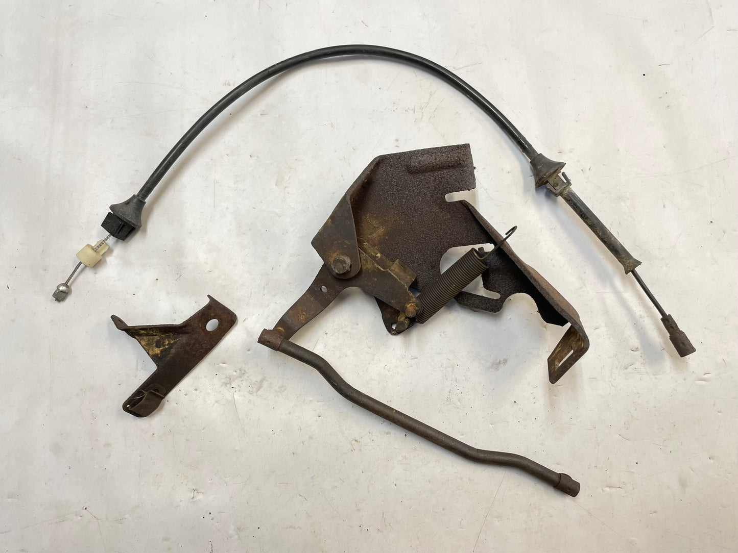Jeep CJ 6 cylinder throttle linkage 2 barrel carburetor CJ5 CJ7 258 232 4.2 !