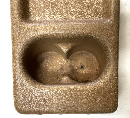 Tapa de consola central Jeep solamente CJ7 YJ Wrangler gris gris 76-90 plástico de fábrica