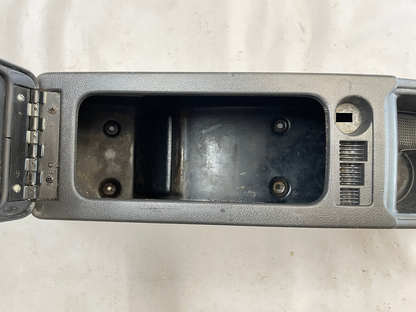 Consola central de fábrica Jeep YJ gris oscuro Wrangler 91-95 ENVÍO GRATIS 