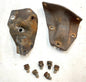 Jeep CJ 6 cylinder motor mounts 4.2 258 232ci CJ5 CJ7 CJ8 AMC engine side