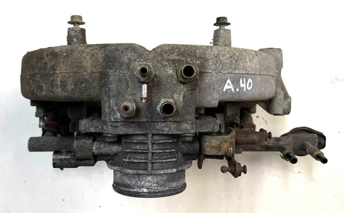 Jeep YJ 4 cylinder intake manifold 2.5 fuel rail 92-95 Wrangler 33007051