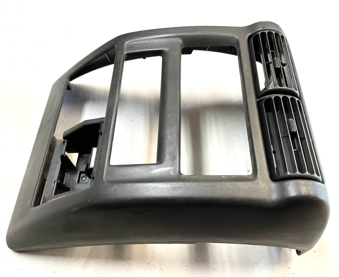 Embellecedor de plástico para el panel central de ventilación del Jeep TJ Wrangler con respiraderos en gris oscuro ágata 
