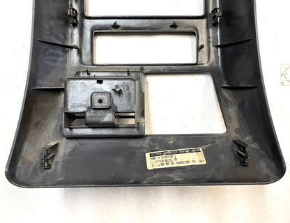 Embellecedor de plástico para el panel central de ventilación del Jeep TJ Wrangler con respiraderos en gris oscuro ágata 