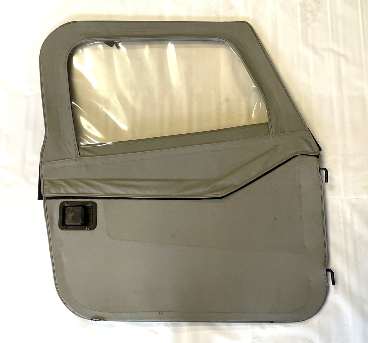 Jeep YJ CJ7 Bestop Grey full soft doors 2 piece door Wrangler82-95 FREE SHIP